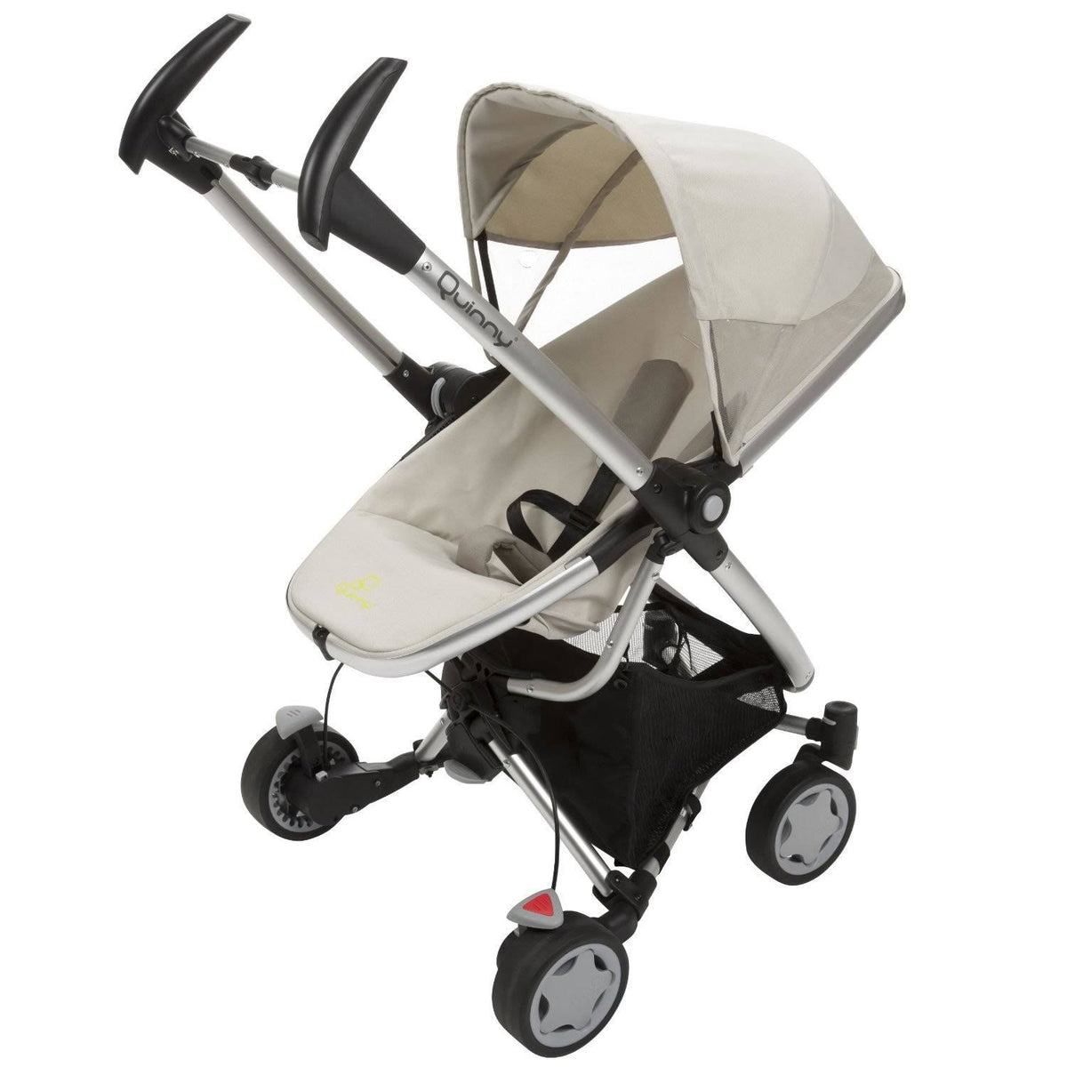 Rocking Black Stroller with Folding Seat R510