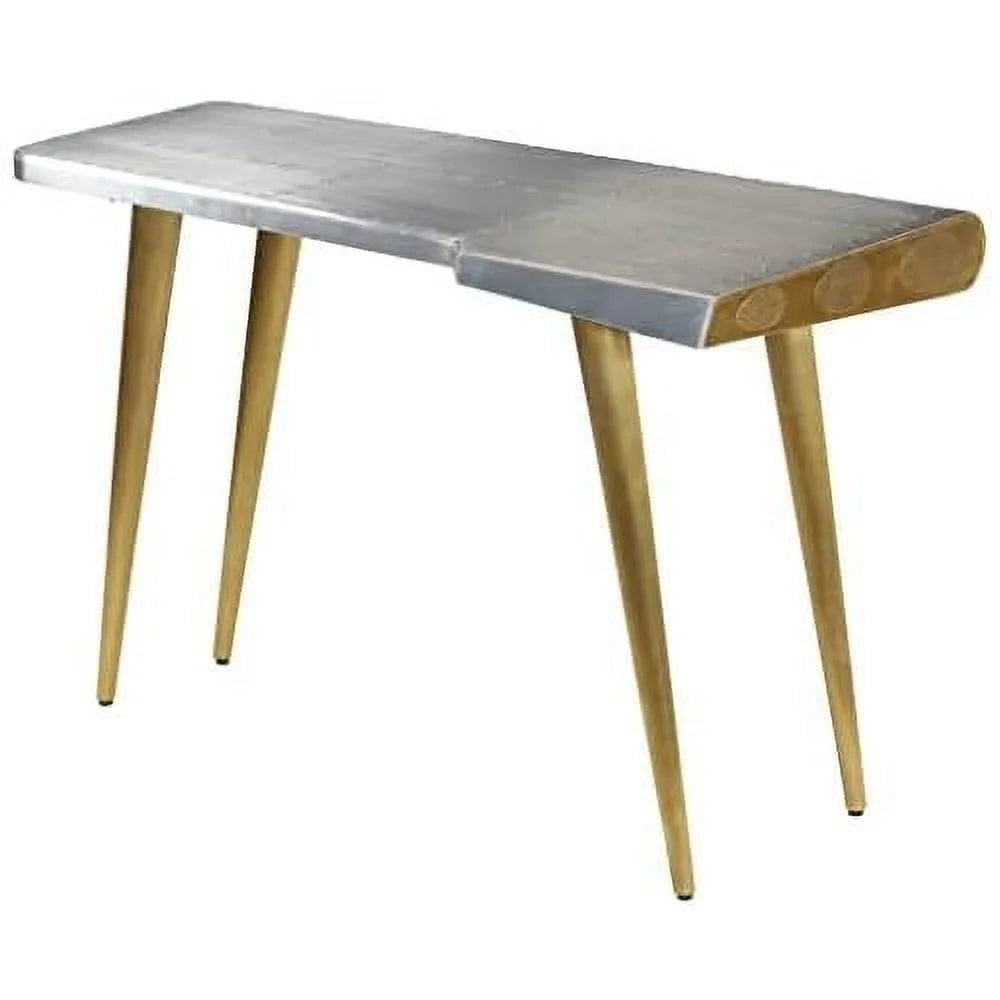 Vintage Computer Desk with Steel Legs K895