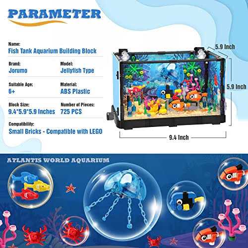 Fish Tank Building Block Aquarium W434