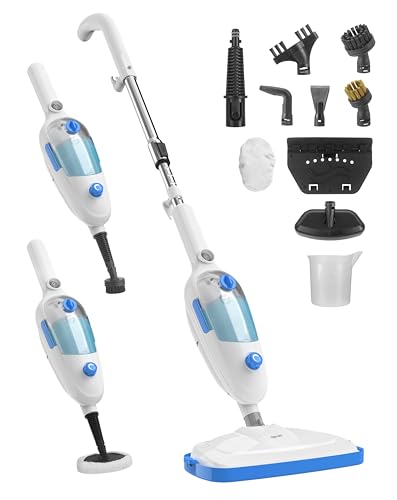 10in1 Handheld Steam Mop with 2 Pad T6183