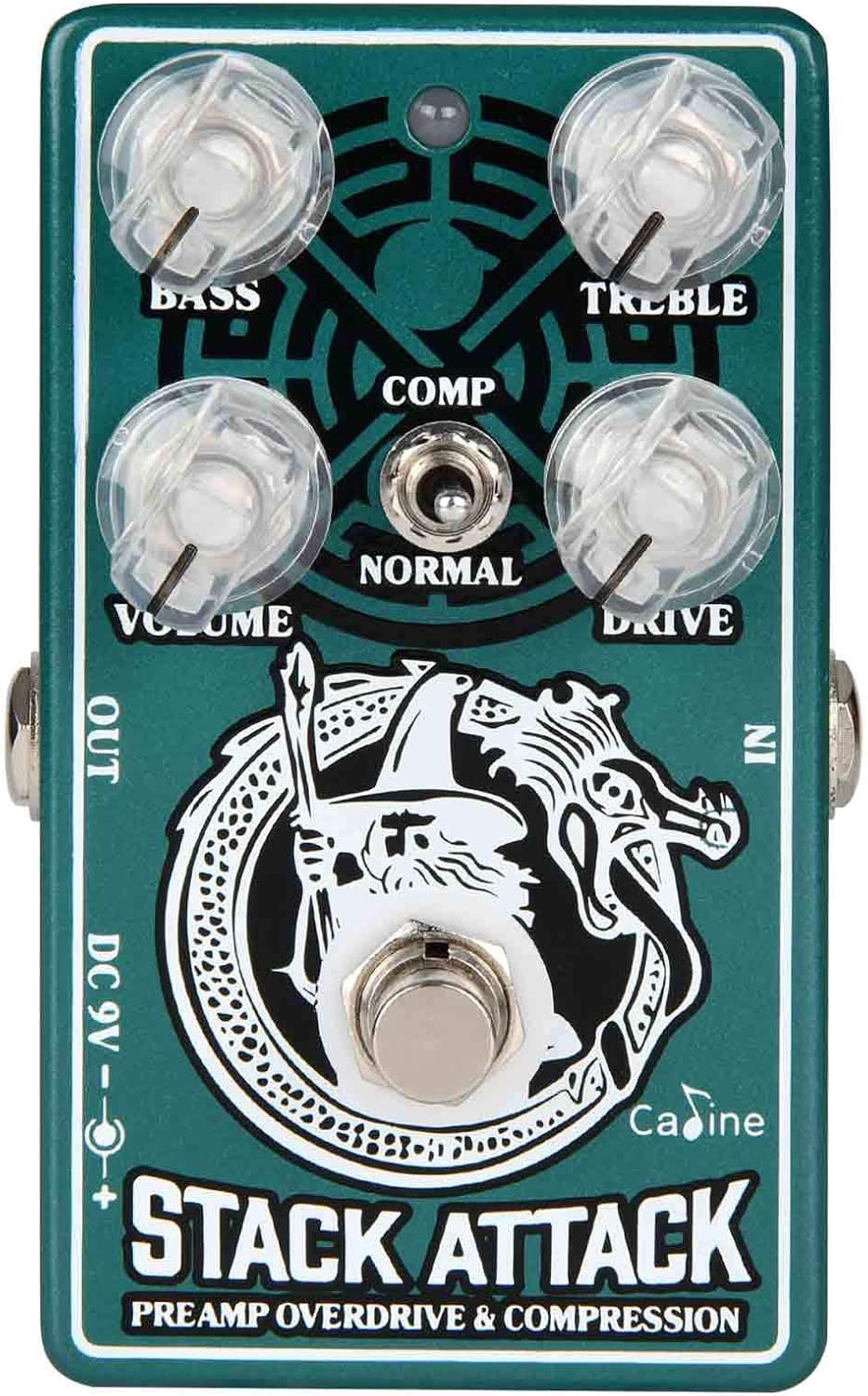 Overdrive Guitar Pedal for Electric Guitar and Bass K1395