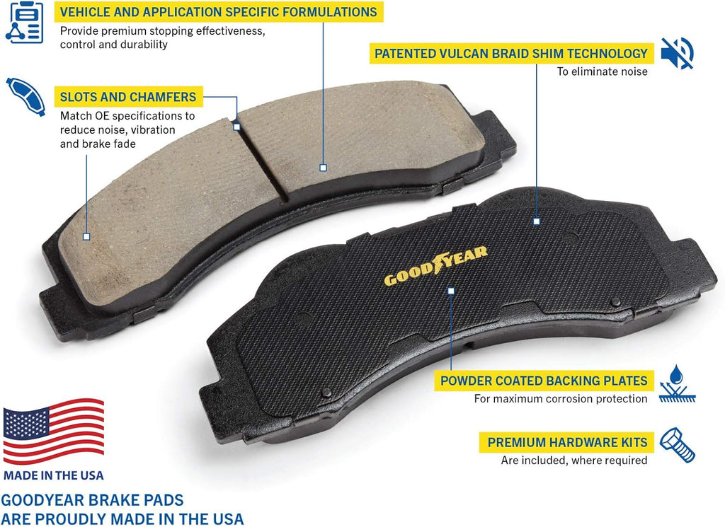 Rear Brake Calipers Rotors Ceramic Pads D347