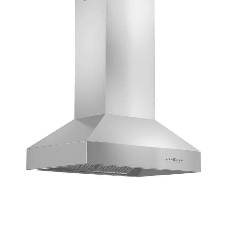 48 in. 700 CFM Ducted Island Mount Range Hood Stainless Steel Q551010