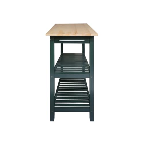 Kitchen Island with Solid American Hardwood Top S12536