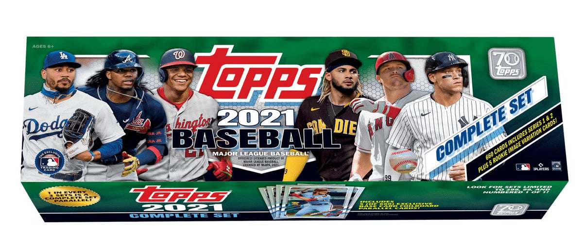 2021 Topps Complete Set MLB Baseball Trading Cards Retail Box H2024