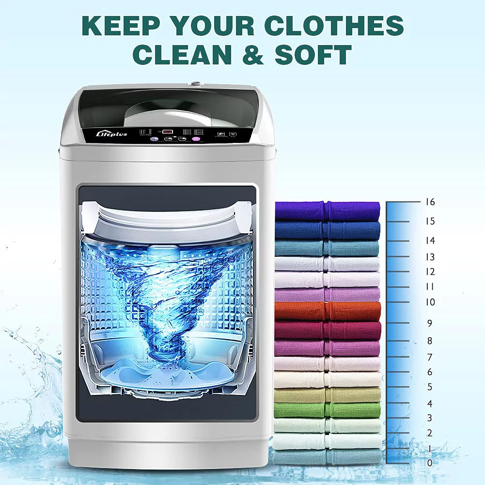 Portable Full-Automatic 1.8 Cu. ft. Top Load Washing Machine A601284