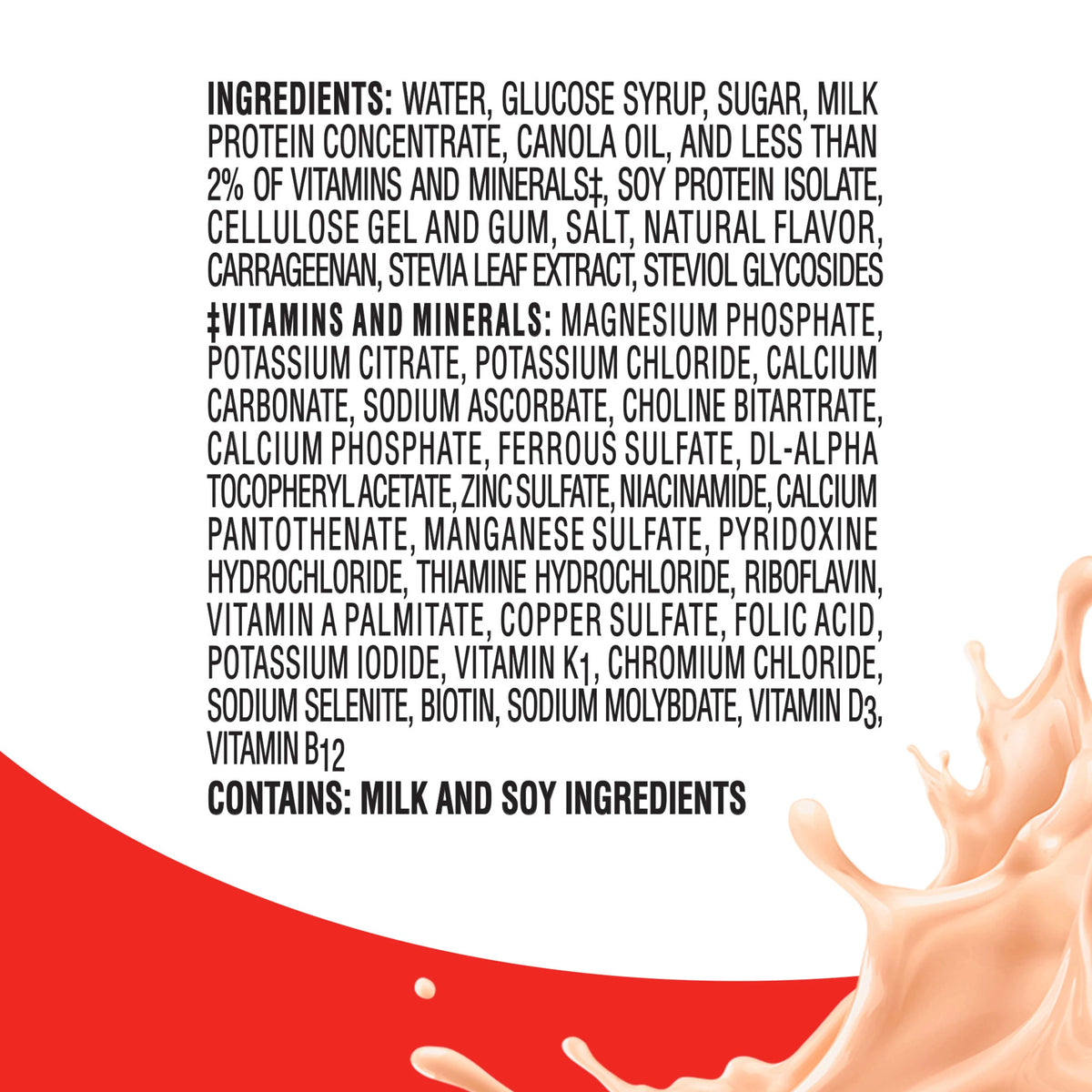 Creamy Strawberry Nutritional Drink, 10 g Protein, 15 - 8 fl oz Bottles N91173