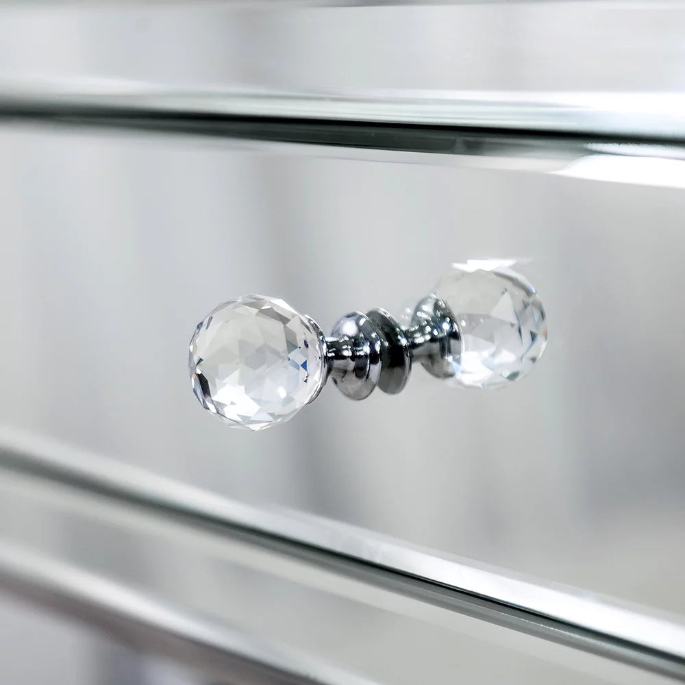 24'' Mirrored End Table with Drawer T69153