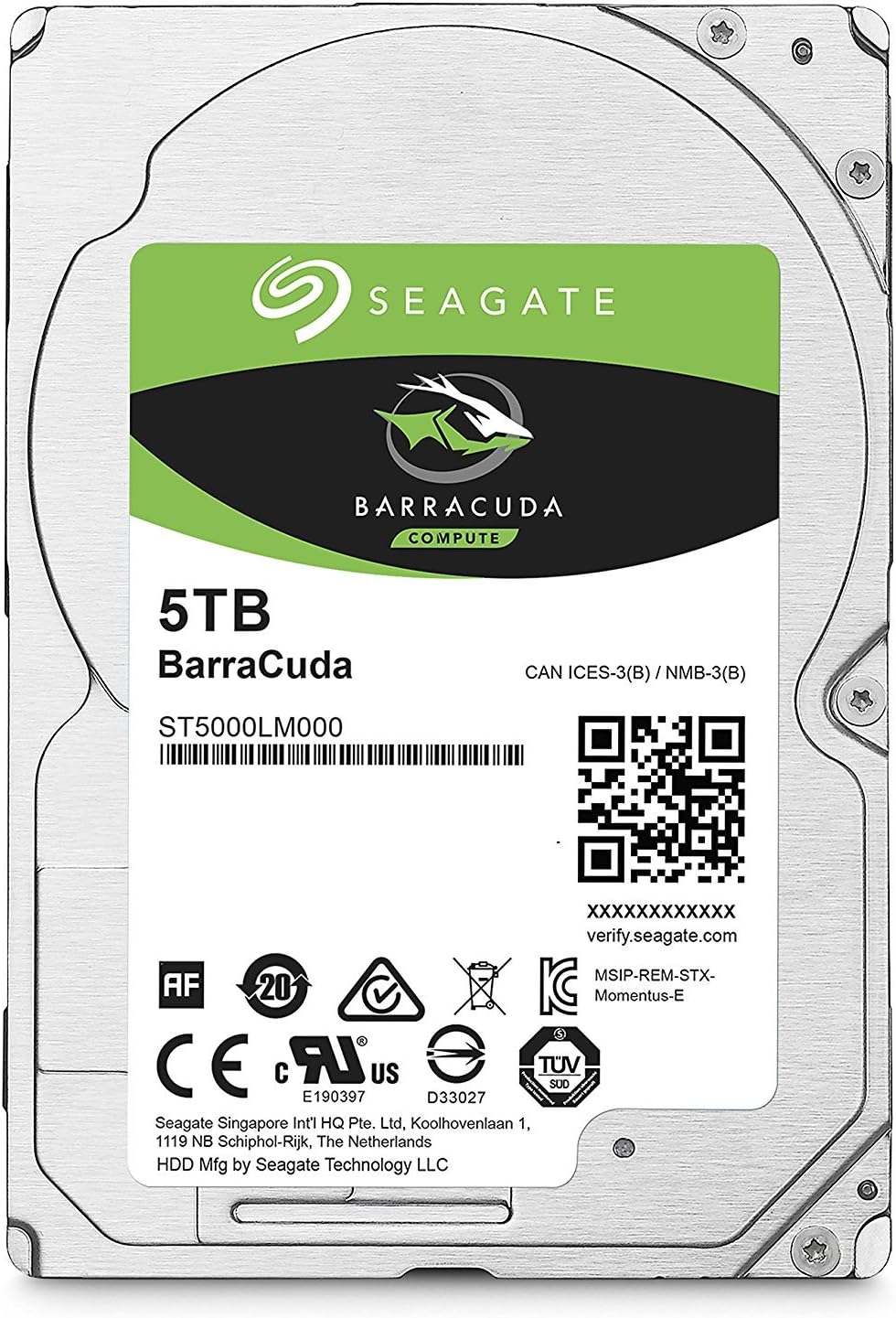 5TB SATA Internal Hard Drive (Renewed) Z7267