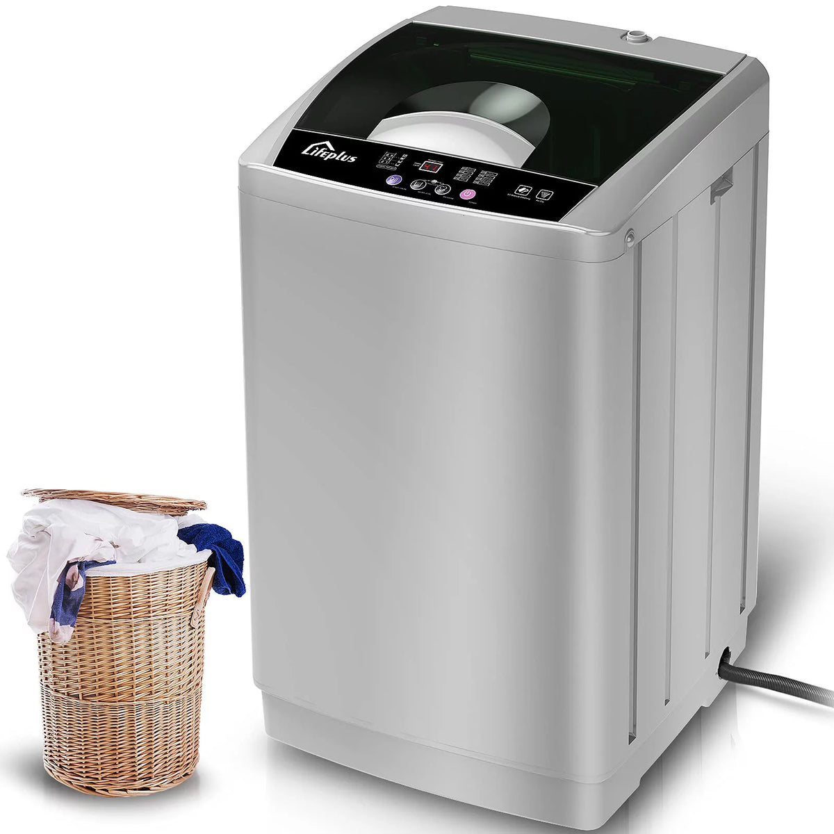 Portable Full-Automatic 1.8 Cu. ft. Top Load Washing Machine A601284
