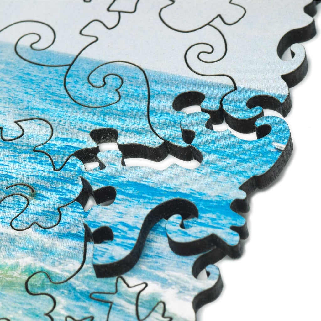 Wooden Puzzle Jigsaw, 125 pieces, 9 x 6.2 in J8527