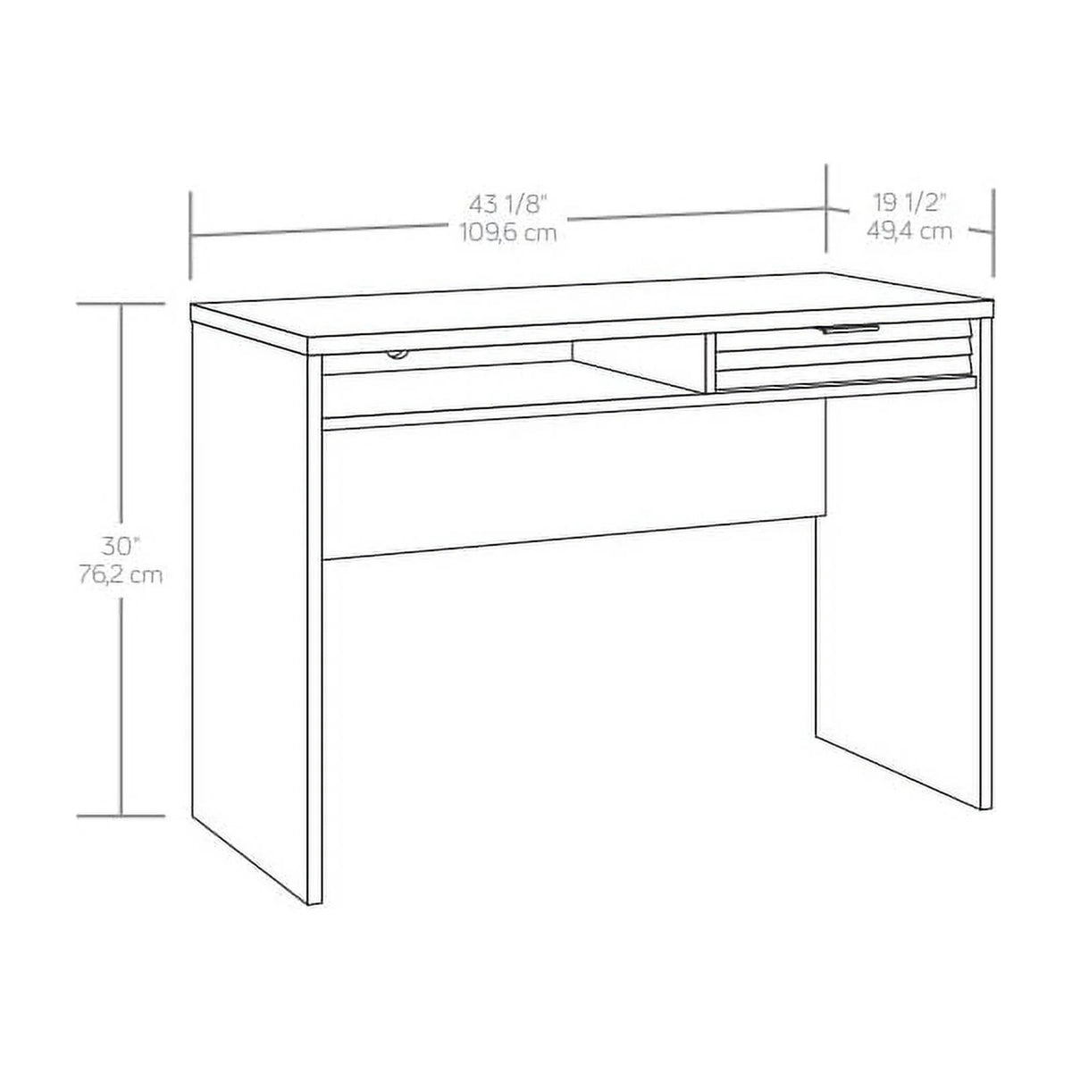 Modern Engineered Wood Writing Desk J592