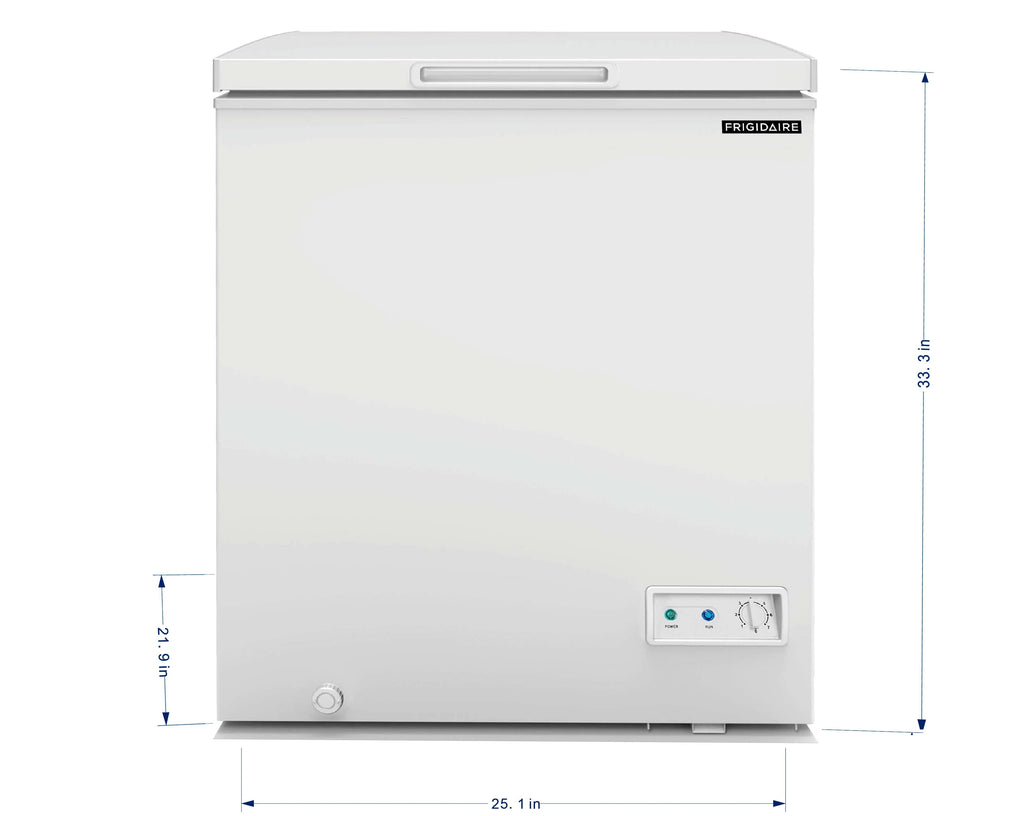 5.0 Cu. ft. White Chest Freezer P23196