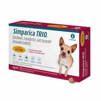 6 Month Supply Dog Flea and Tick Treatment Z359468