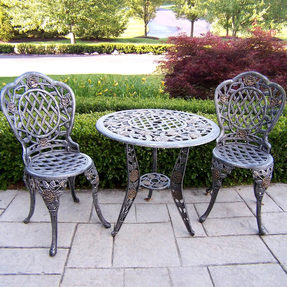 Cast Aluminum Bistro Set F303