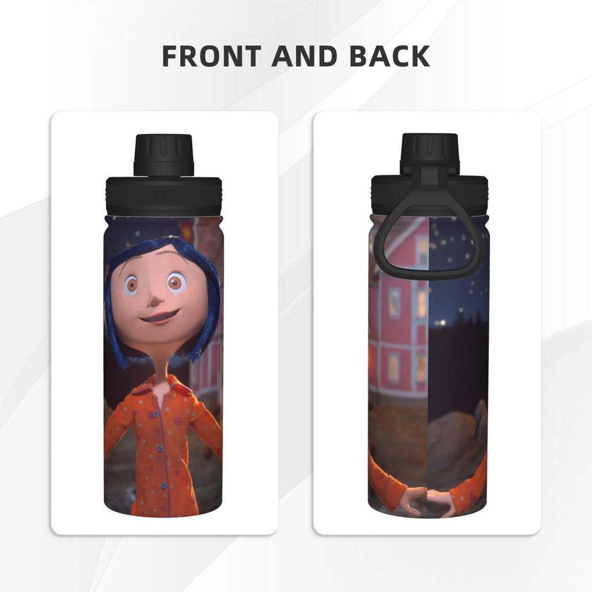18OZ Stainless Steel Insulated Water Bottle S42955