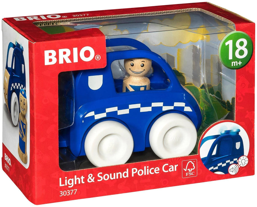 Light & Sound Police Car J2909