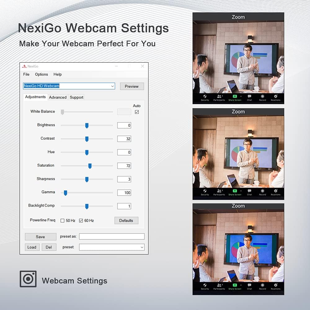 1080P Webcam with Microphone and Privacy Cover X926