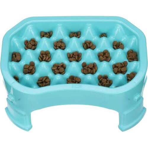 Raised Slow Feeder Dog Bowl D760