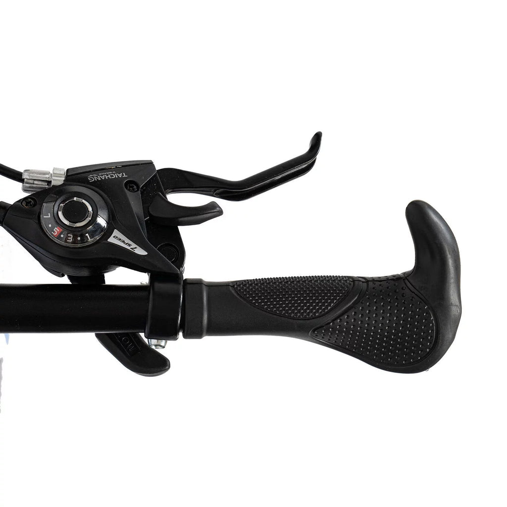 26 Mountain Folding Bike 21-Speed High-Carbon Steel Bicycle with Dual Disc-Brake J16157
