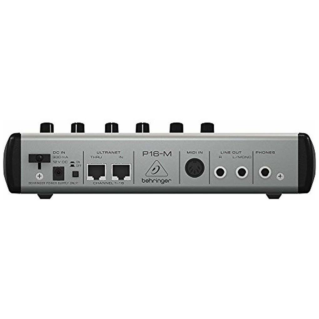 16-Channel Personal Digital Mixer with Closed-Back Headphones A57154