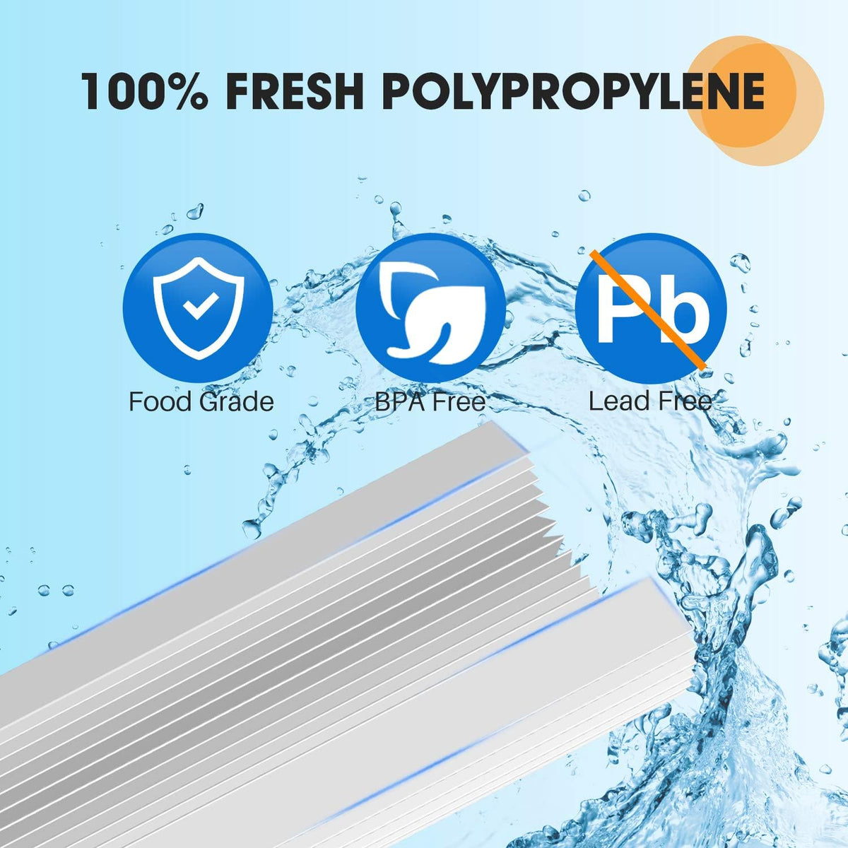 20 x 4.5 Pleated Sediment Filter Replacement Cartridge, 2 Pack D22734