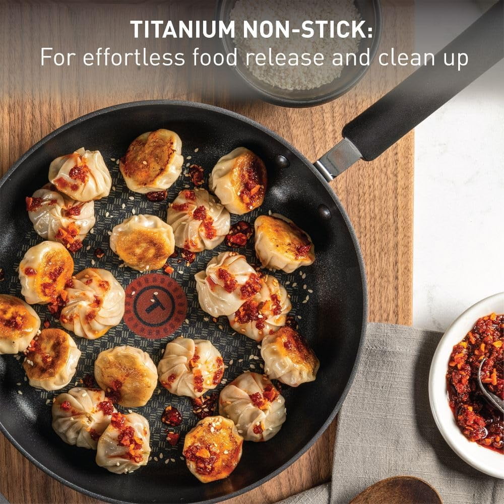 2 Piece Non-Stick Fry Pan Cookware Set F4484