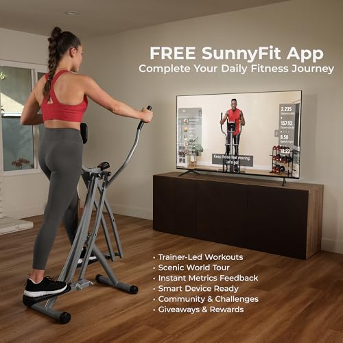 Foldable Elliptical Machine with 30-Inch Stride C44612