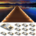 12 Pack Solar Waterproof LED Driveway Marker Lights Z2471