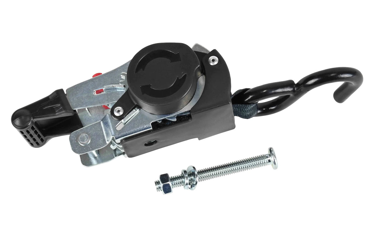 2 Pack 1'' x 10' Retractable Ratchet Straps T997962