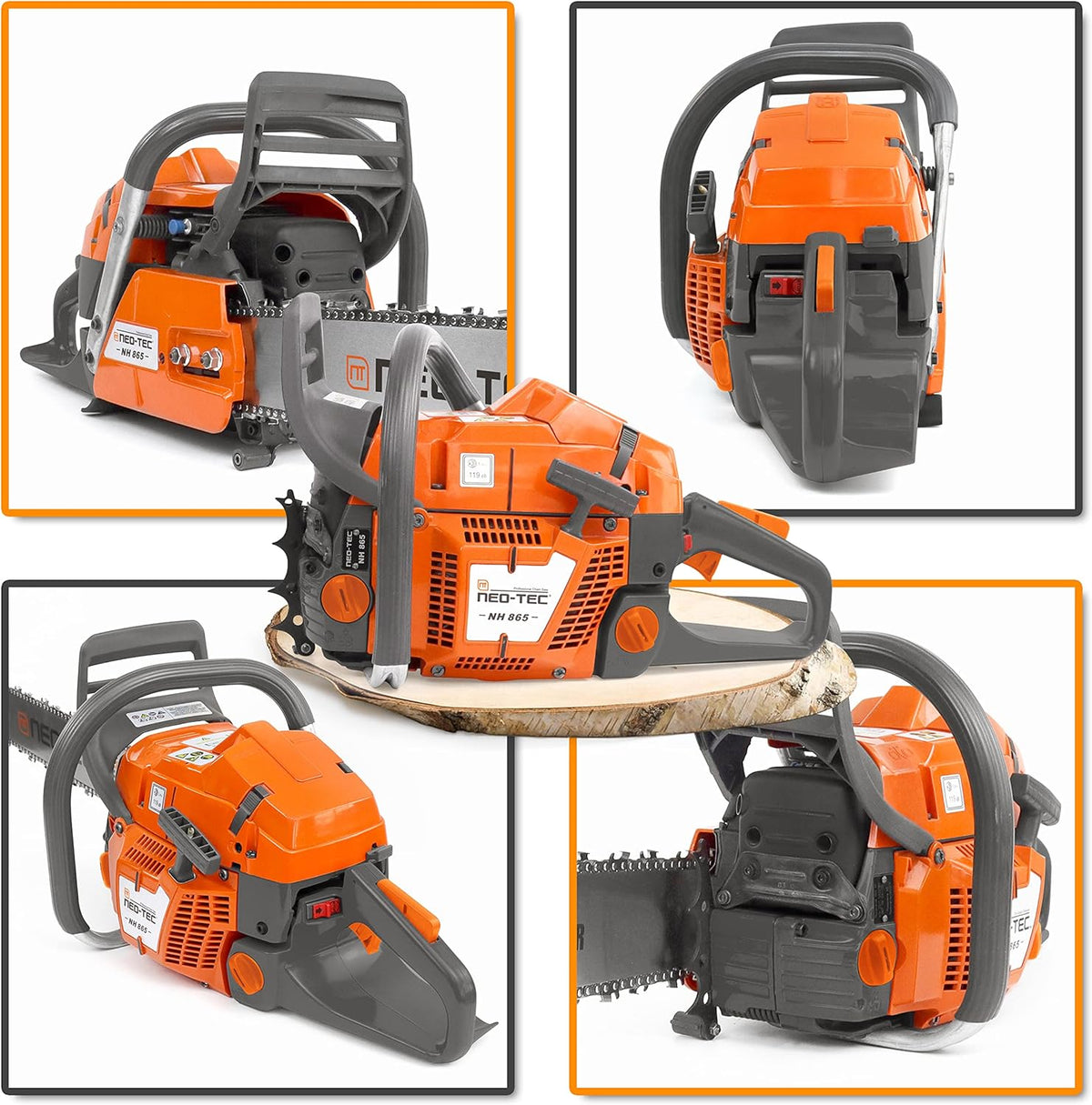 24 Inch Gas Chainsaw with Solid Guide Bar U390