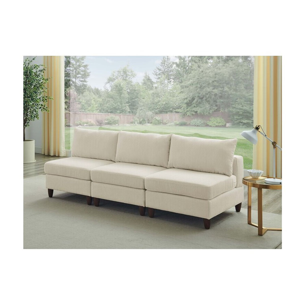 Upholstered Sofa J25098