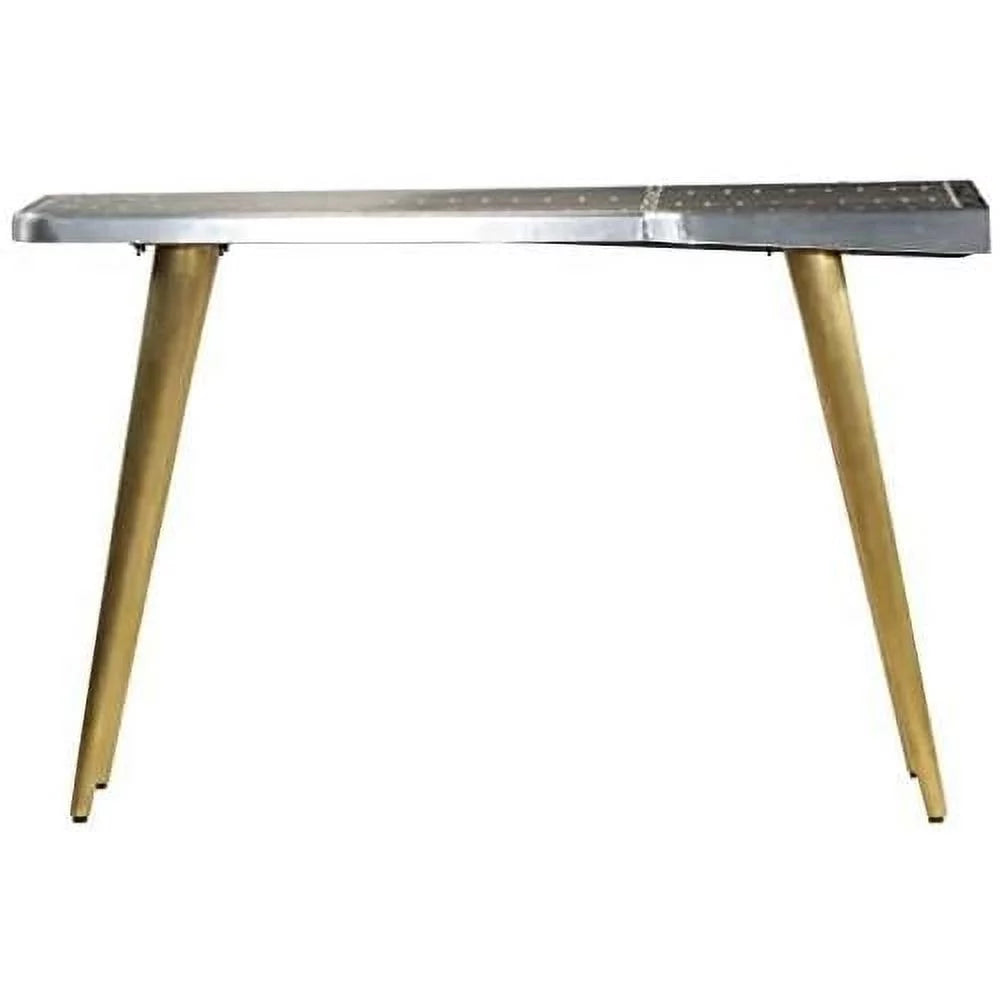 Vintage Computer Desk with Steel Legs K895